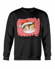 Merry Cat Christmas Sweatshirt