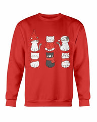 Cute Cats Christmas Sweatshirt