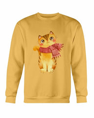 Cute Winter Cats Christmas Sweatshirt