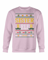 Sister Elf Christmas Sweatshirt