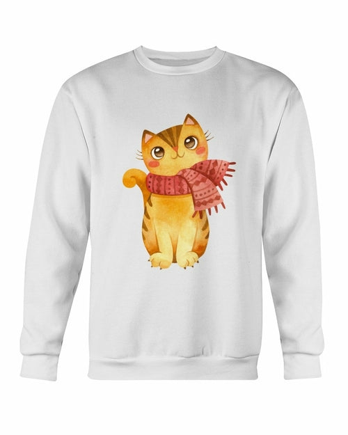 Cute Winter Cats Christmas Sweatshirt