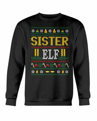 Sister Elf Christmas Sweatshirt