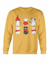 Cute Cats Christmas Sweatshirt