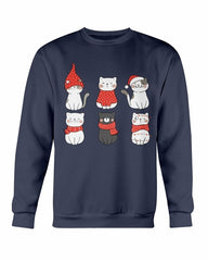 Cute Cats Christmas Sweatshirt