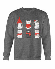 Cute Cats Christmas Sweatshirt