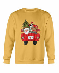 Christmas Santa Truck Sweatshirt