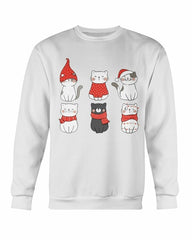 Cute Cats Christmas Sweatshirt