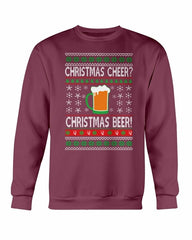 Christmas Cheers Beer Sweatshirt