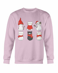 Cute Cats Christmas Sweatshirt