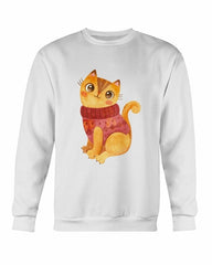 Cute Winter Cat Sweatshirt