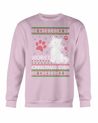 Worst Christmas Ever Cat Christmas Sweatshirt