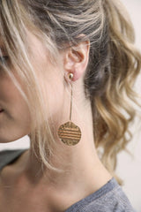 Roman Coin Earrings