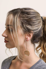 Roman Coin Earrings