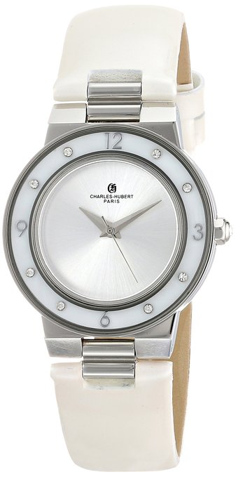 Charles-Hubert Paris Women's Stainless Steel Quartz Watch