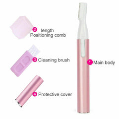 Portable Electric Epilator Eyebrow Remover Shaving Facial Hair Trimmer