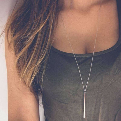 Vertical Bar Necklace