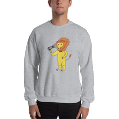 Lion Blow-Drying Sweatshirt (Unisex)