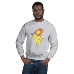 Lion Blow-Drying Sweatshirt (Unisex)