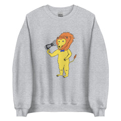 Lion Blow-Drying Sweatshirt (Unisex)