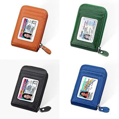 Zip Vault RFID Blocker Card Holder And Wallet