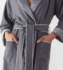 Women's Plush Microfiber Spa Robe