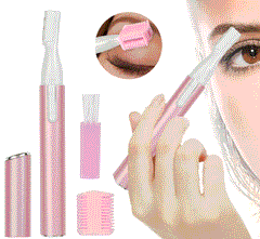 Portable Electric Epilator Eyebrow Remover Shaving Facial Hair Trimmer